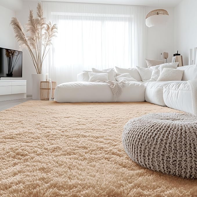 OLANLY 6x11 Machine Washable Large Area Rugs by OLANLY