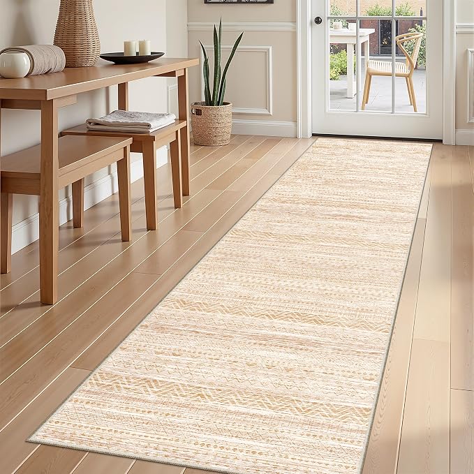 Miukiki 2x10 Runner Rug Moroccan Washable Hallway Runner Rug Non Slip Indoor - Image 7