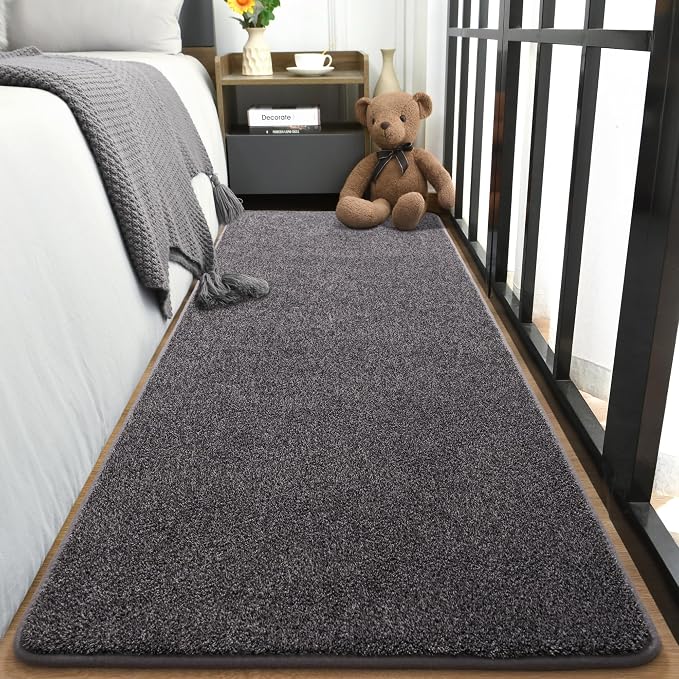 Keeko 2x8 Area Rugs for Living Room, Soft Modern Memory Foam Bedroom Rug - Image 2