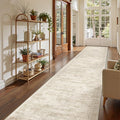 Washable Runner Rug 2.5x14, Non-Slip Long Hallway Runner by Restydon