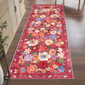 Rug for Hallways Kitchen Rug 2x6, Non Slip Washable Runner Rug by WelcometoBabovid