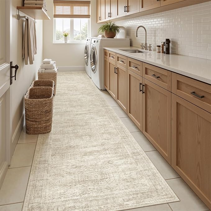 Soalmost Runner Rug 2'6" x 12' Washable Non-Slip Runner Rugs - Image 9