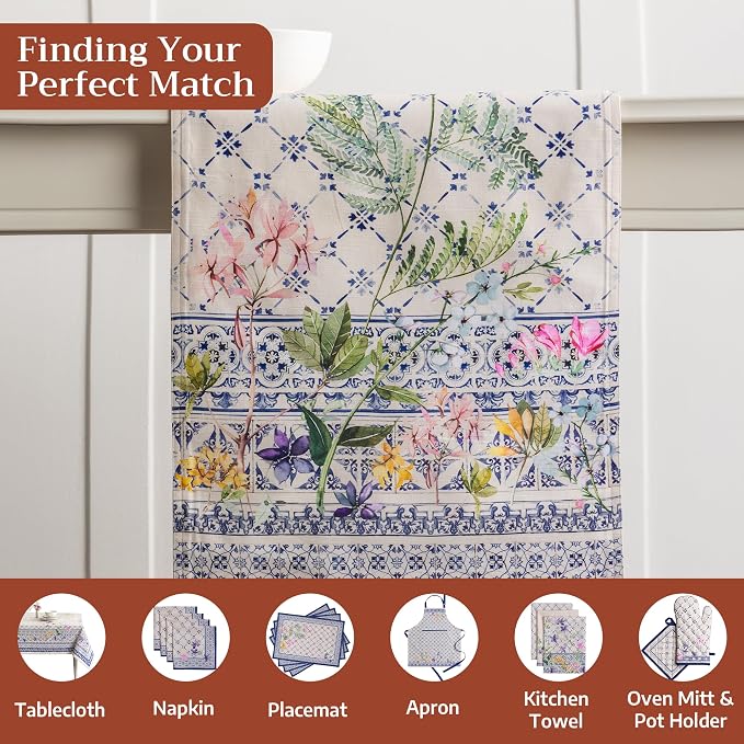 Maison d' Hermine Table Runner 100% Cotton 14.50" x 72" | Table Runners 72 - Image 4