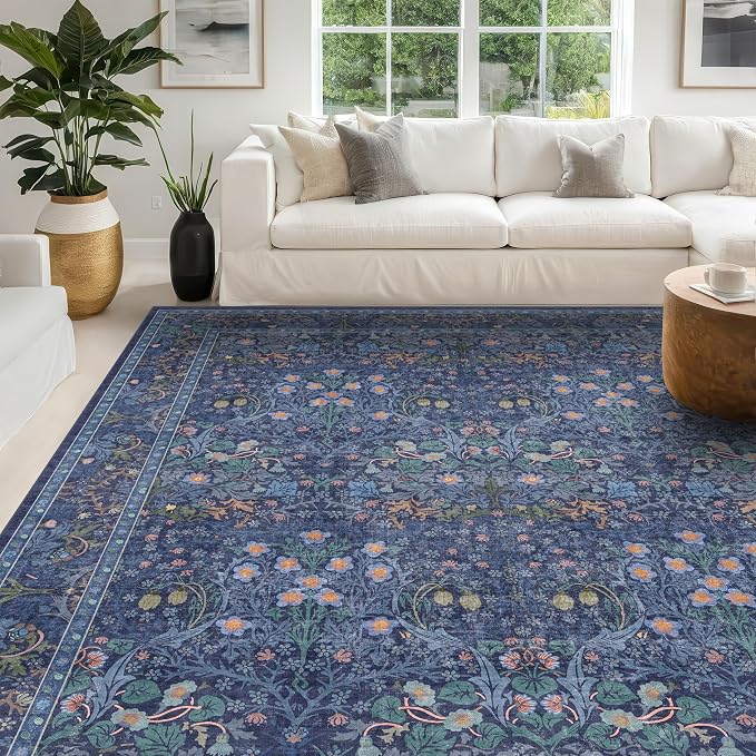 Washable Dining Room Rugs for Under Table - Image 6