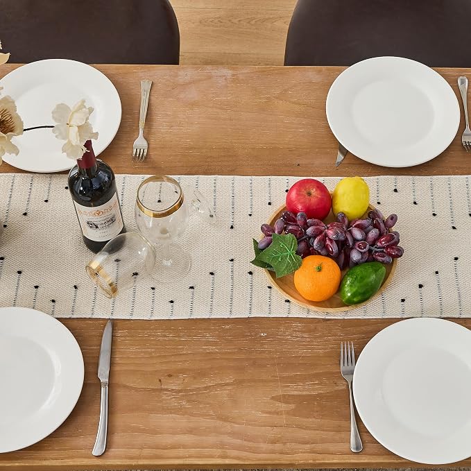 Table Runner 48 Inches Long, Boho Style - Image 3