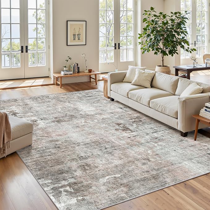 Soalmost 6x9 Abstract Area Rugs - Image 2