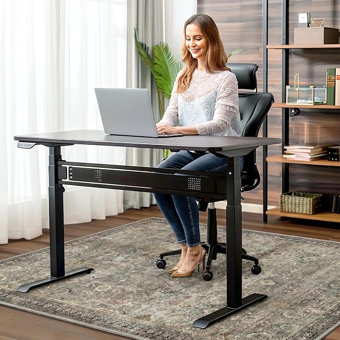 48"x60" Office Chair Mat for Hardwood Tile Floor, Under Desk Carpet Protector - Image 2