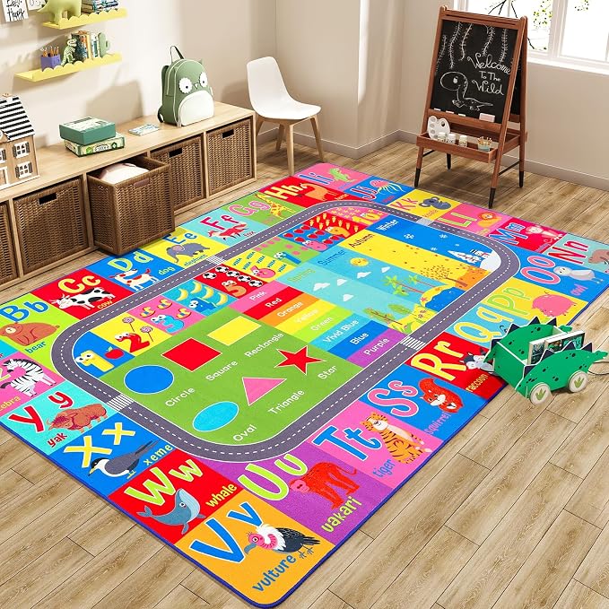 HOMORE Kids Rug, Children Educational Rugs by Homore