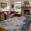 DMOYEST 9x12 Area Rug for Living Room, Washable & Non Slip Large Indoor Carpet by DMOYEST