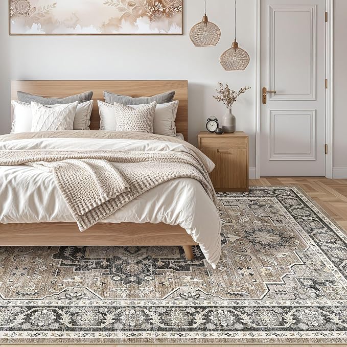 Vintage Living Room Area Rug 9x12 - Image 5