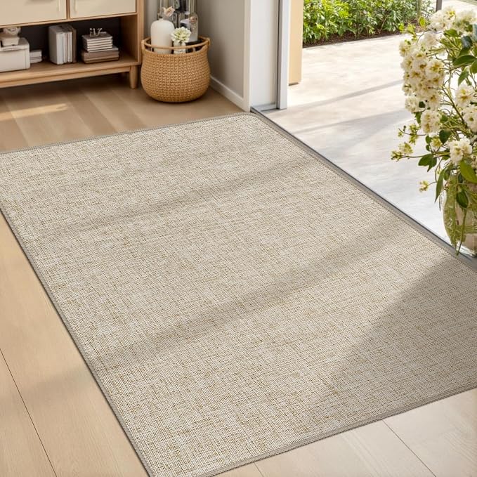 LEKEEPGO Ultra Thin Indoor Door Mat 24"x36", Low-Profile Door Mat Indoor by LEKEEPGO