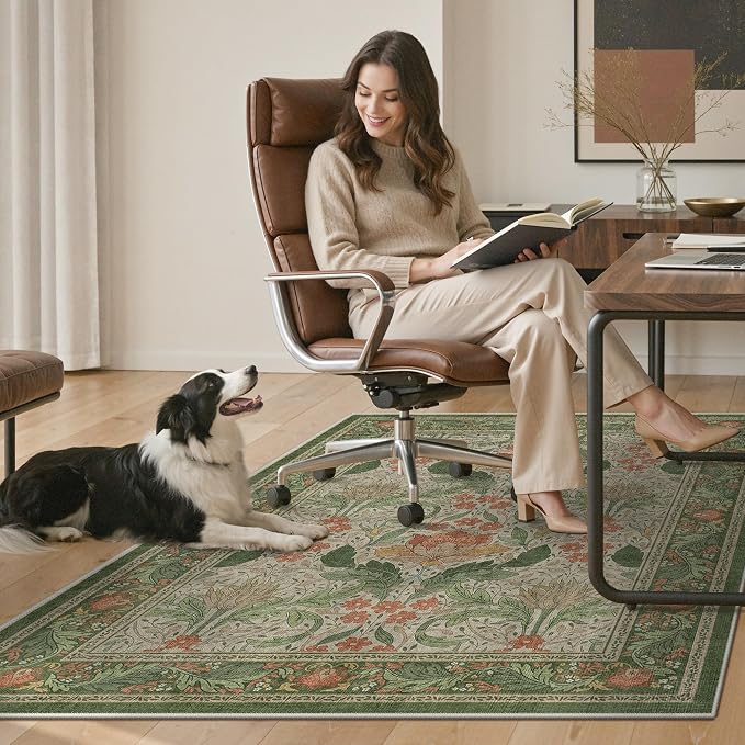 48"x60" Office Chair Mat for Hardwood Tile Floor, Under Desk Carpet Protector - Image 7