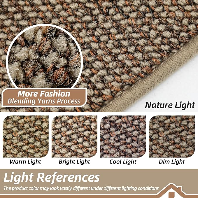 BEQHAUSE Kitchen Rugs and Mats 2PCS, Non-Slip Kitchen Mats - Image 5