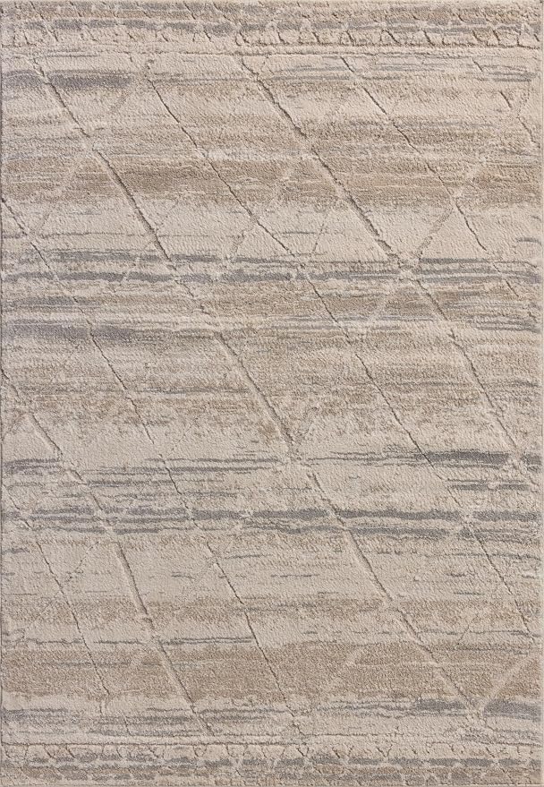 Loloi Amber Lewis Monty Collection MOT-02 Ivory/Natural 2'-7" x 8'-0", .50" - Image 2