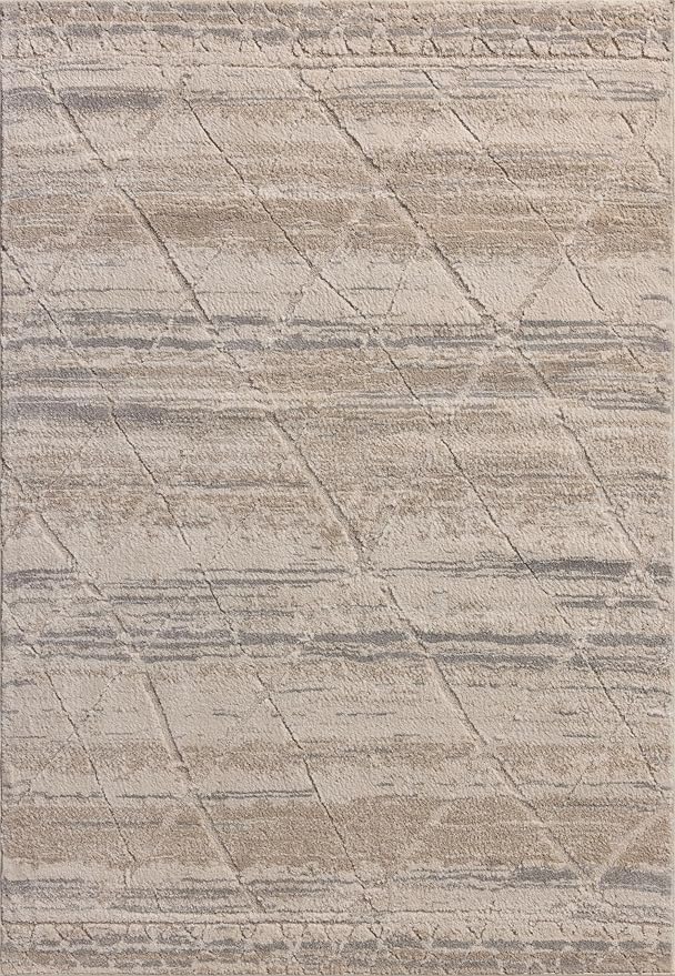 Loloi Amber Lewis Monty Collection MOT-02 Ivory/Natural 4'-0" x 6'-0", .50" - Image 2