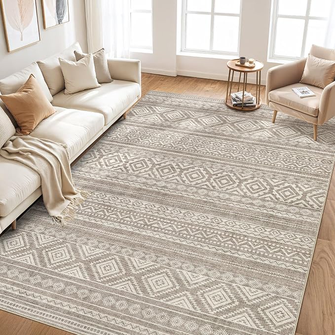 cotiled 7x10 Area Rugs Living Room Rug: Washable Boho Rugs - Image 6