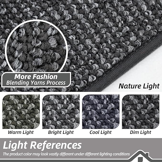 BEQHAUSE Kitchen Runner Rugs 24"x60", Non-Slip Kitchen Mats - Image 5