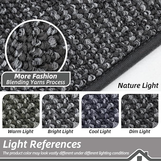BEQHAUSE Kitchen Runner Rugs 24"x84", Non-Slip Kitchen Mats - Image 5