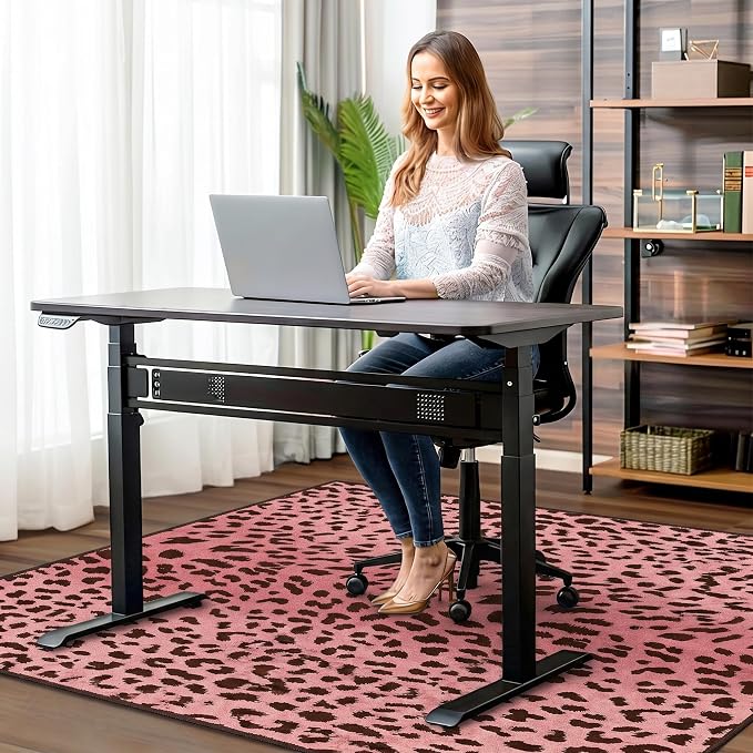 36"x60" Office Chair Mat for Hardwood Tile Floor, Under Desk Carpet Protector - Image 2