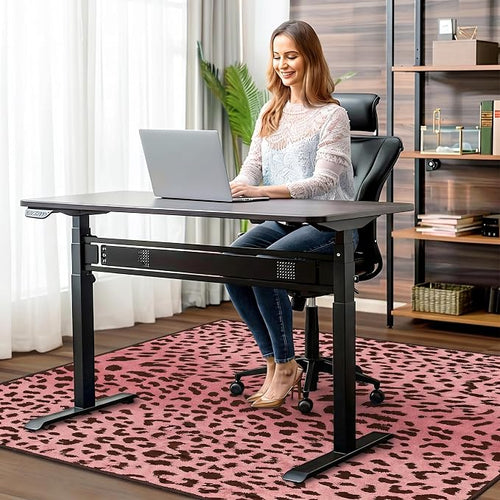 36"x48" Office Chair Mat for Hardwood Tile Floor, Under Desk Carpet Protector - Image 2