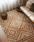 BESTSWEETIE Area Rug 5x7 Rug Machine Washable Non-Slip Low Pile Print Pattern by BESTSWEETIE