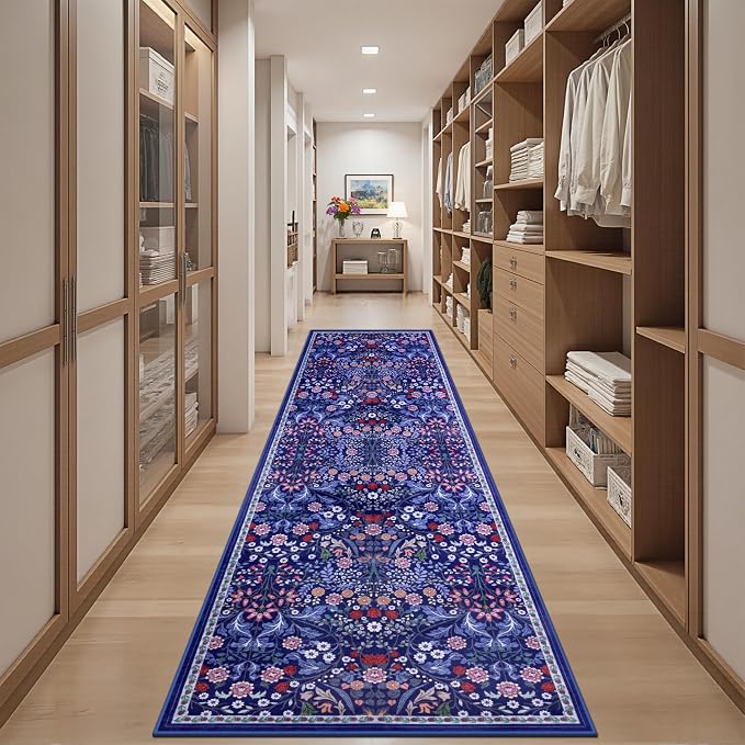 Runner Rug for Entryway: 3x10 Kitchen Rugs Non Slip Washable Ultra-Thin Soft - Image 5