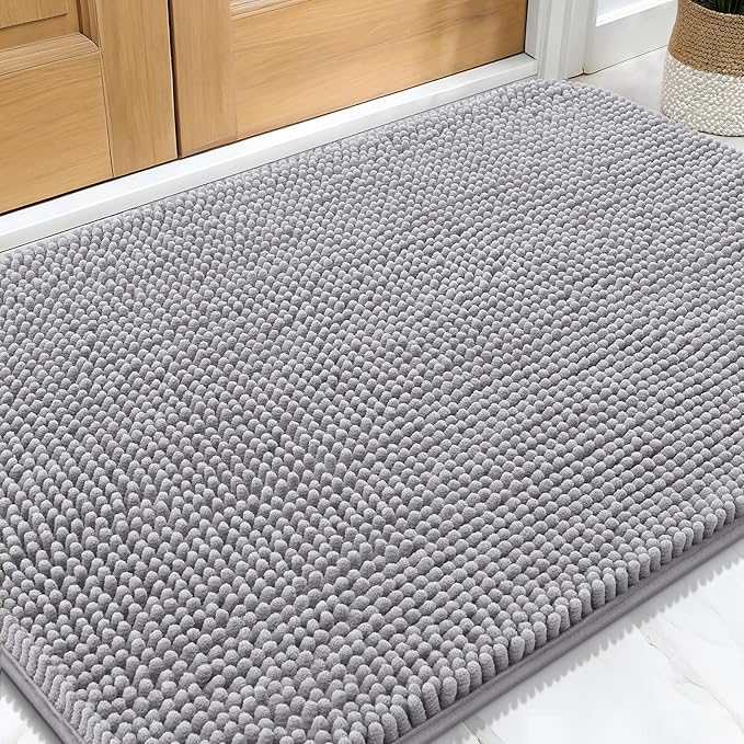 OLANLY Dog Door Mat for Muddy Paws 32x20, Absorbs Moisture and Dirt, Absorbent by OLANLY