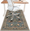 48"x60" Office Chair Mat for Hardwood Tile Floor, Under Desk Carpet Protector by BESBLEE