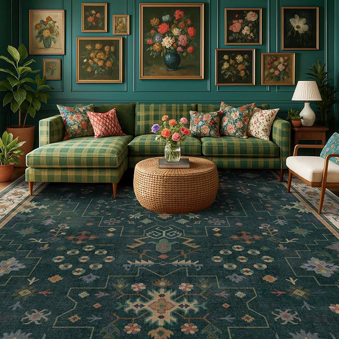 Hazo Haus Vintage 8x12 Large Area Rugs - Image 8
