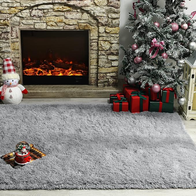 Andecor Soft Fluffy Bedroom Rugs, 3 x 5 Feet Indoor Shaggy Plush Area Rug - Image 8