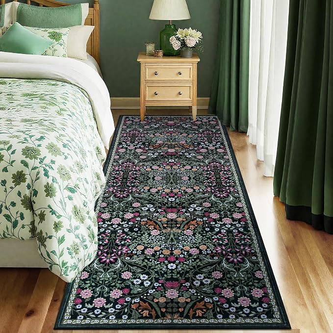 Runner Rug for Entryway: 2x6 Kitchen Rugs Non Slip Washable Ultra-Thin Soft - Image 2