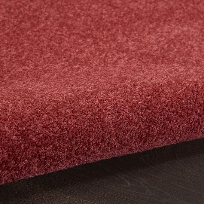 Nourison Home Nourison Essentials Brick Red 4' x Round Area Rug - Image 10