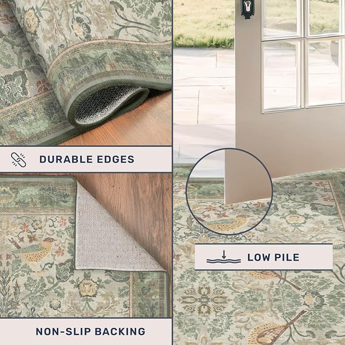 Boho Large Entryway Rugs Indoor - Image 5