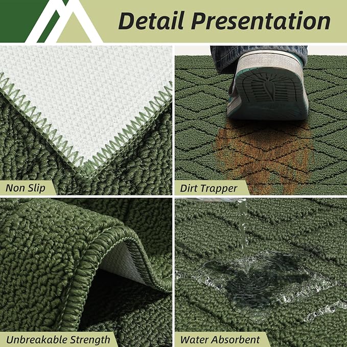 COSY HOMEER-Kitchen-Rugs-and-Mats 20"x48" Non Slip Kitchen Mats - Image 5