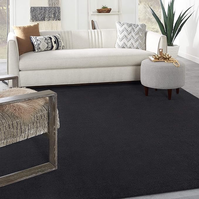 Nourison Home Nourison Essentials Black 8' x 11' Area Rug by NourisonHome