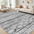 cotiled 9x12 Area Rugs Living Room Rug: Washable Boho Rugs by COTILED