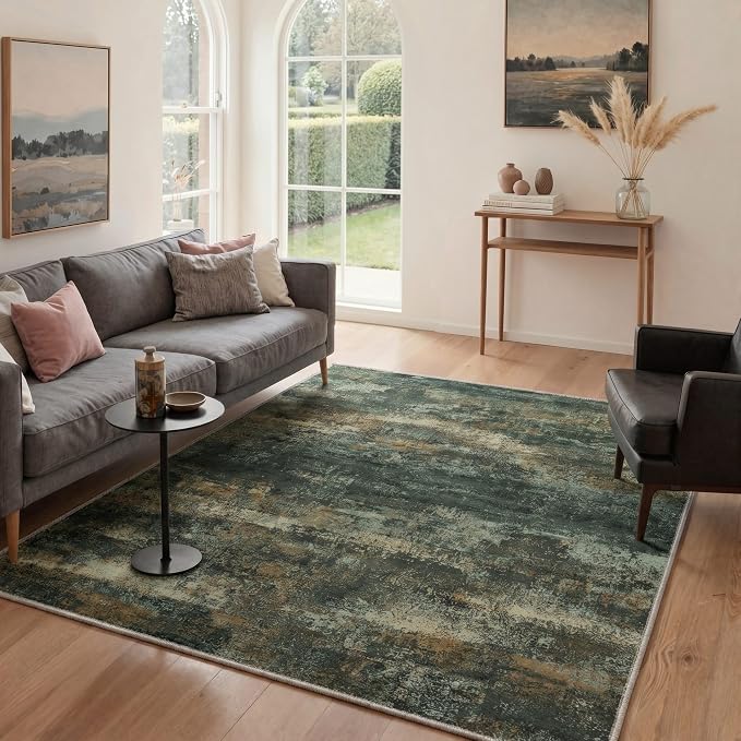 BEIMO Area Rugs 8x10 for Living Room Bedroom, Modern Abstract Machine Washable by BEIMO