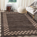 GarveeHome 8x10 Area Rug for Living Room Scalloped Washable Large Bedroom Rug by GarveeHome