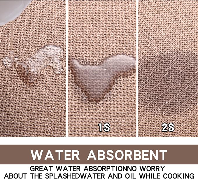 SUMLANS Kitchen Mat Set of 2 PCS, Cushioned Non Slip Rugs - Image 6