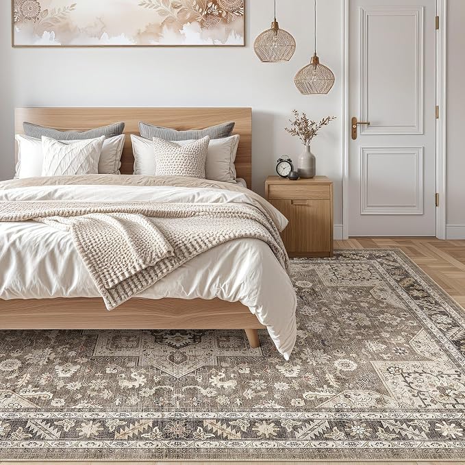 Vintage Living Room Area Rug 9x12 - Image 7
