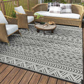 MontVoo Outdoor Rug Carpet Waterproof 5x8 Outdoor Patio Rug Mat Reverisble by MontVoo