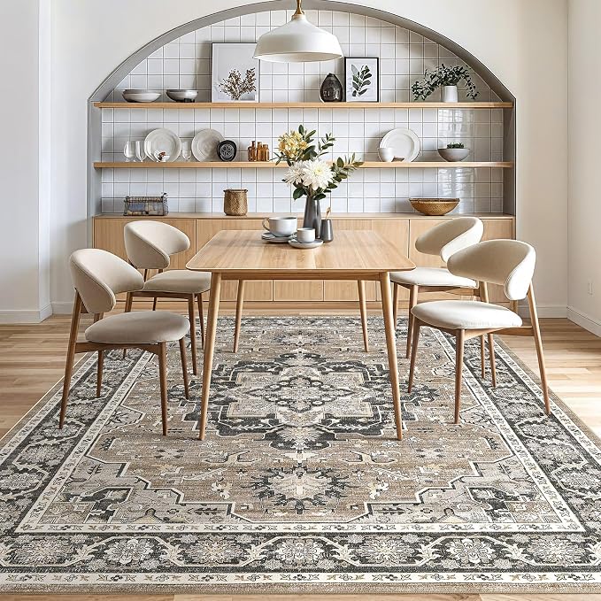 Vintage Living Room Area Rug 9x12 - Image 6