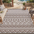 MontVoo Outdoor Rug 8x10 Waterproof Outdoor Patio Rug Mat Reverisble Plastic by MontVoo