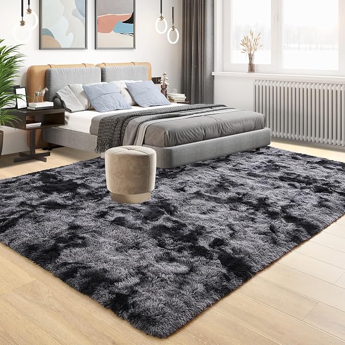 Tepook Fluffy Large Rugs for Living Room, Area Rug 6x9 Carpet for Bedroom - Image 3