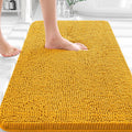 OLANLY Bathroom Rugs 35x24, Extra Soft Absorbent Chenille Bath Rugs, Rubber by OLANLY