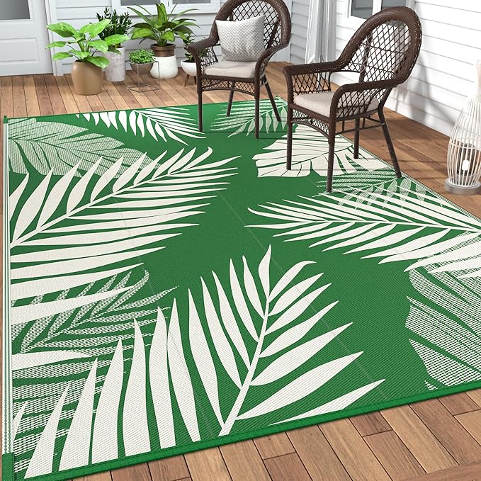 GENIMO Outdoor Rug 10' x 14' Waterproof by GENIMO