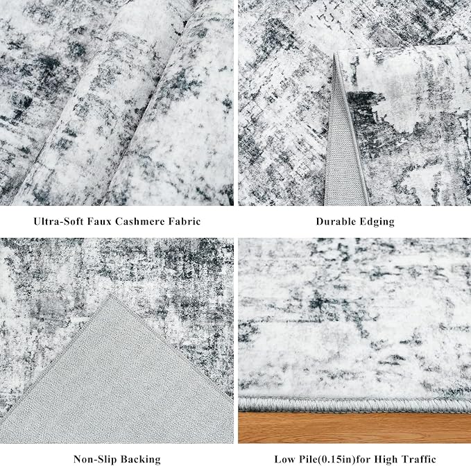 3x4 Washable Entryway Area Rug - Image 5