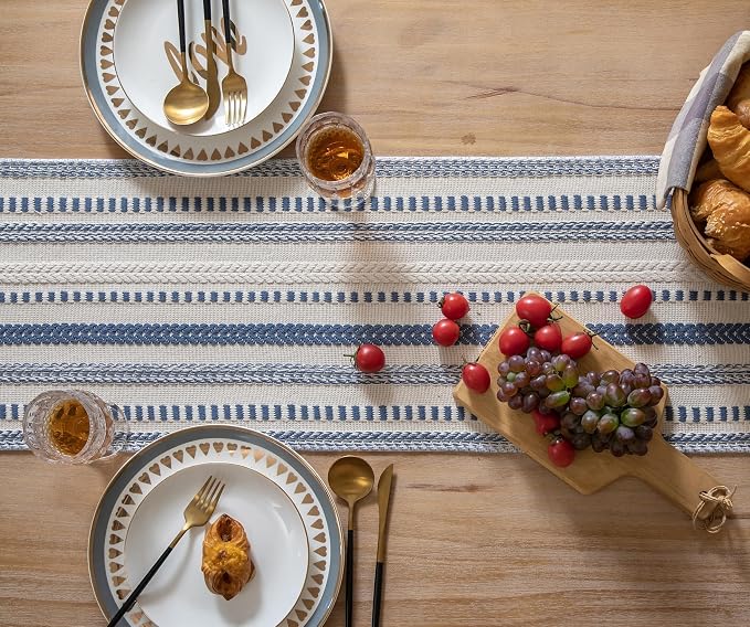 Caflife Boho Table Runner 90 Inchs Long, Dining Room Home Decor - Image 4