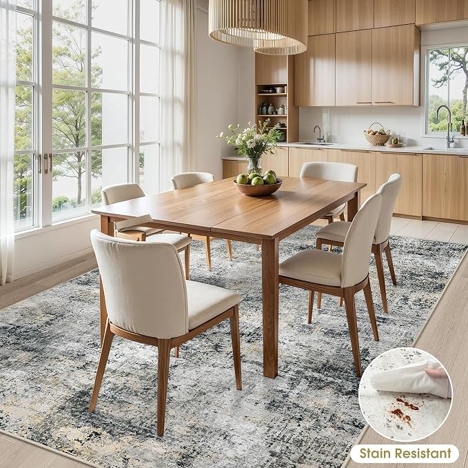 Area Rug Living Room Rugs: 5x7 Washable Rug - Image 4