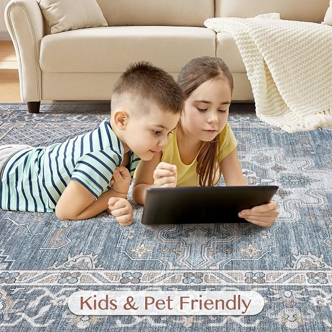 Tortania Area Rug Living Room Rugs - Image 8